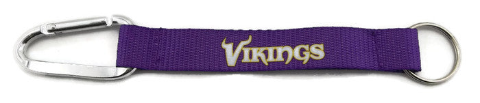 NFL Minnesota Vikings - Keychain (KC) Carabiner Lanyard