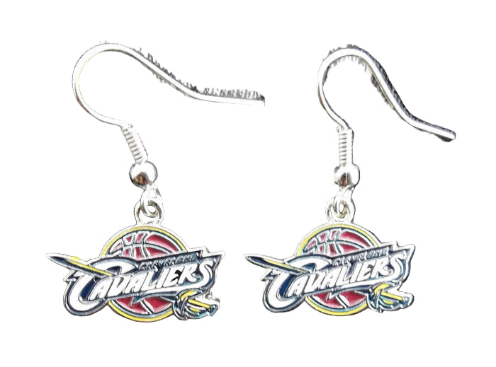 NBA Cleveland Cavaliers Earrings - Logo Dangle Earrings