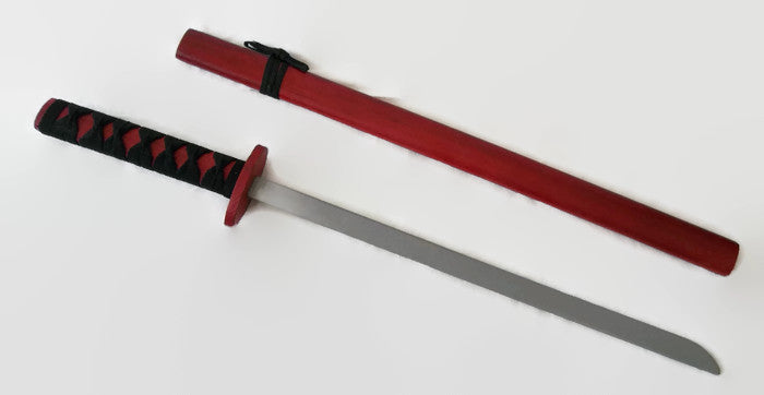 Sword Wood 29 Inch Red/Black/Orange *6PC MINIMUM*