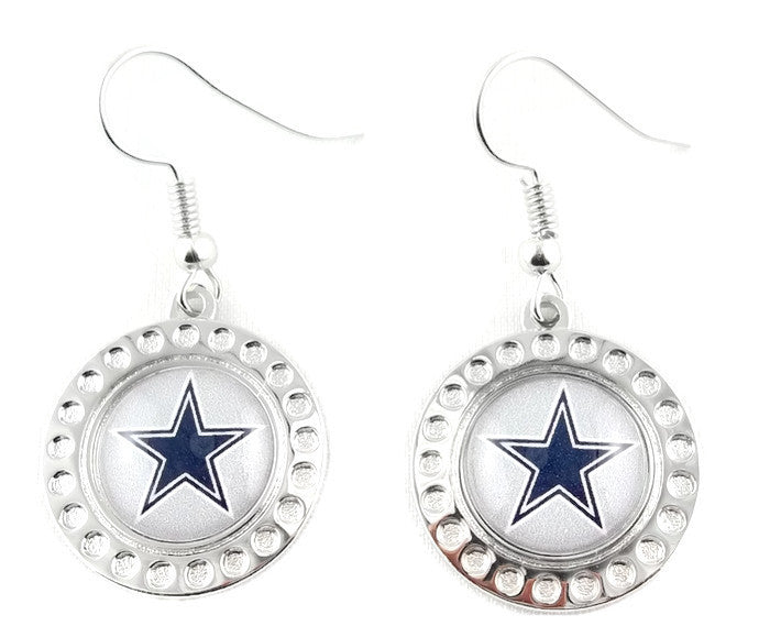 NFL Dallas Cowboys Earrings - Dimple