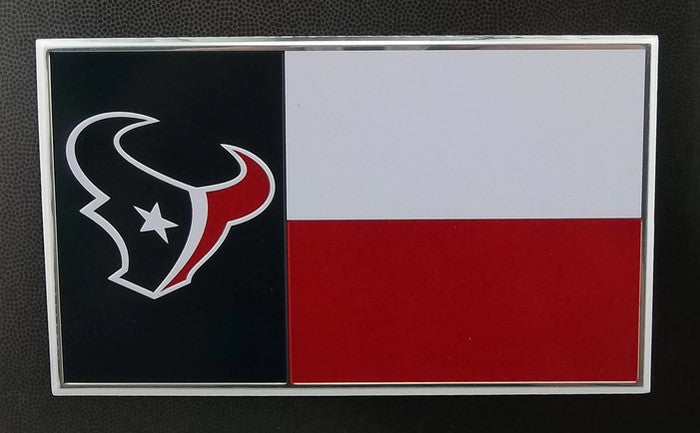 NFL Houston Texans - State Flag Auto Emblem
