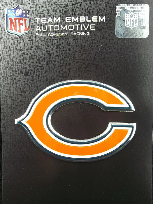 NFL Chicago Bears Auto Emblem - Color