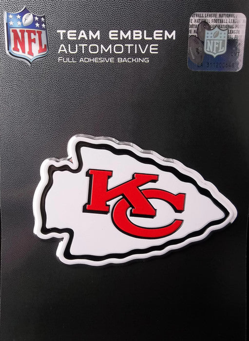 NFL Kansas City Chiefs Auto Emblem - Color