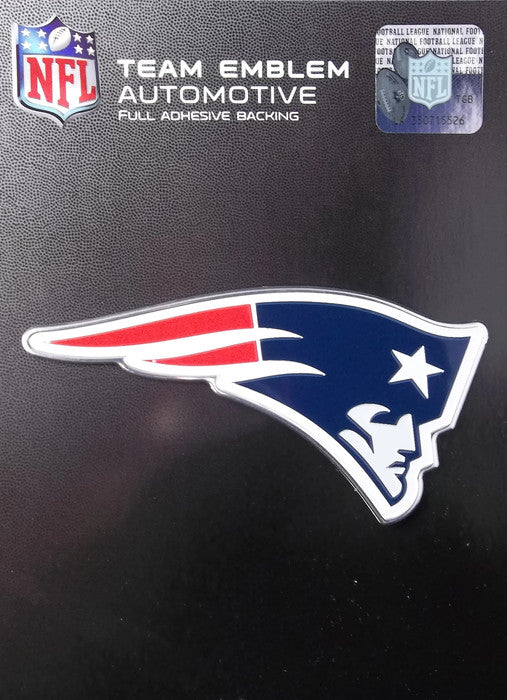 NFL New England Patriots Auto Emblem - Color