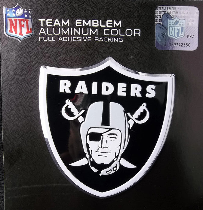 NFL Oakland Raiders Auto Emblem - Color
