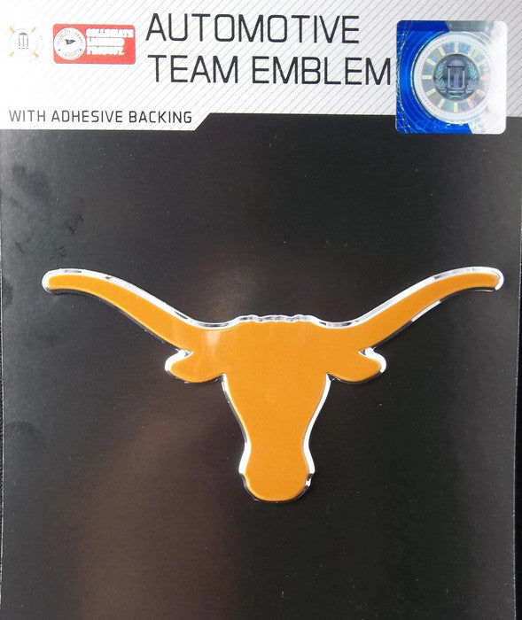 NCAA (UT) Texas Longhorns Auto Emblem - Color