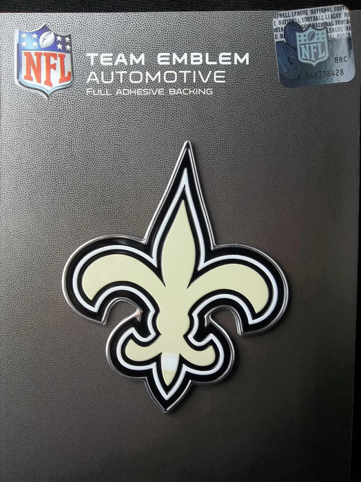 NFL New Orleans Saints Auto Emblem - Color