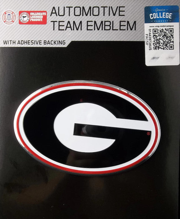 NCAA University of Georgia - Georgia Bulldogs Auto Emblem - Color