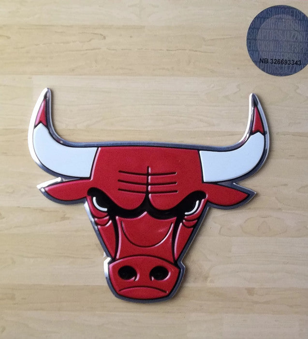 NBA Chicago Bulls Auto Emblem - Color