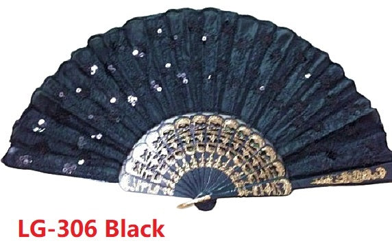 FAN LG-306 BLACK SOLD BY THE DOZEN