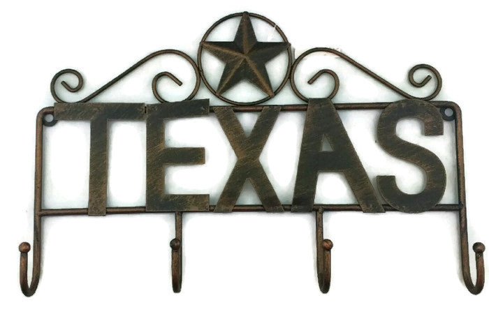 Texas Decor - Metal Hanging Hooks - Texas Star - A11001