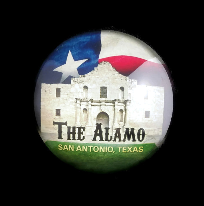 Magnet - Alamo in Glass