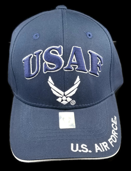 United States Air Force Hat - USAF with Wings - A04AIA04 Navy Blue