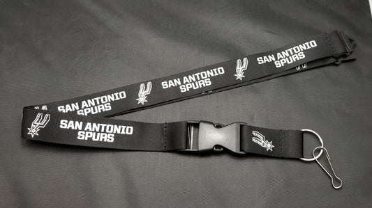 NBA - San Antonio Spurs New Lanyard (Black)