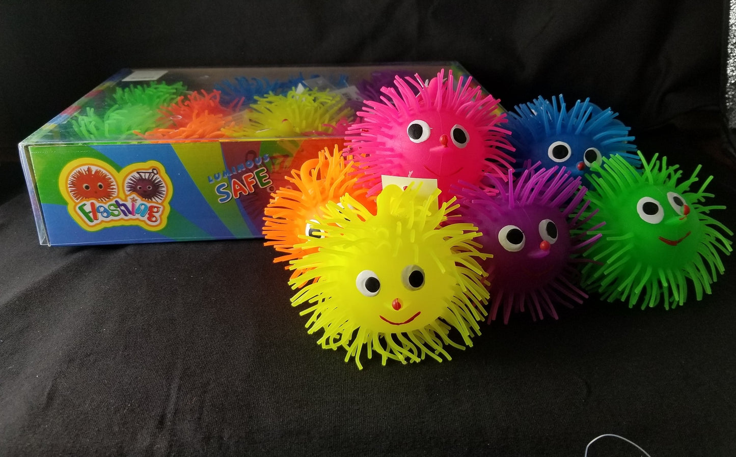 Puffer Ball Yo-yo w/Light 520-PVC (Only Sold By The Dozen)