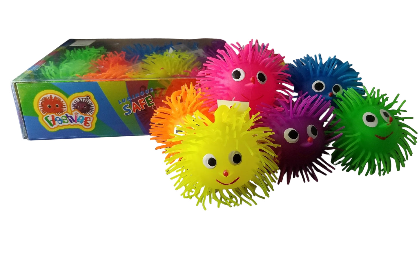 Puffer Ball Yo-yo w/Light 520-PVC (Only Sold By The Dozen)