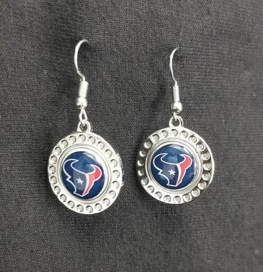 NFL Houston Texans Dimple Earring