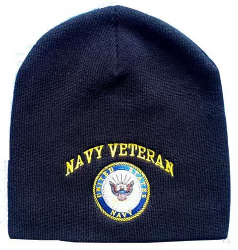 Military Beanie - U.S. Navy Veteran