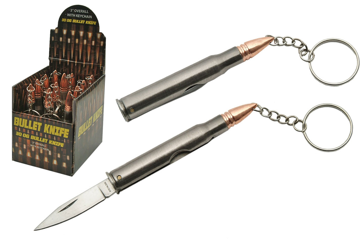 Knife - 211345 Bullet Keychain