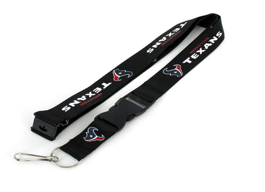 TEXANS-LANYARD BLACK