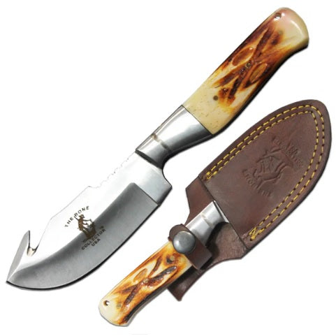 KNIFE BC-804 7.5 IN BONE GUT HOO