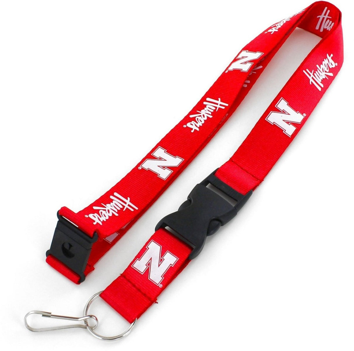 NEBRASKA CORNHUSKERS -LANYARD RED