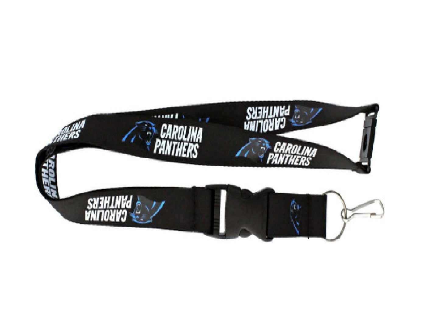 PANTHERS-LANYARD BLACK