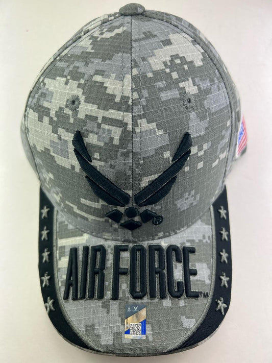 AIR FORCE HAT BLACK WINGS DIGITAL  WITH STARS