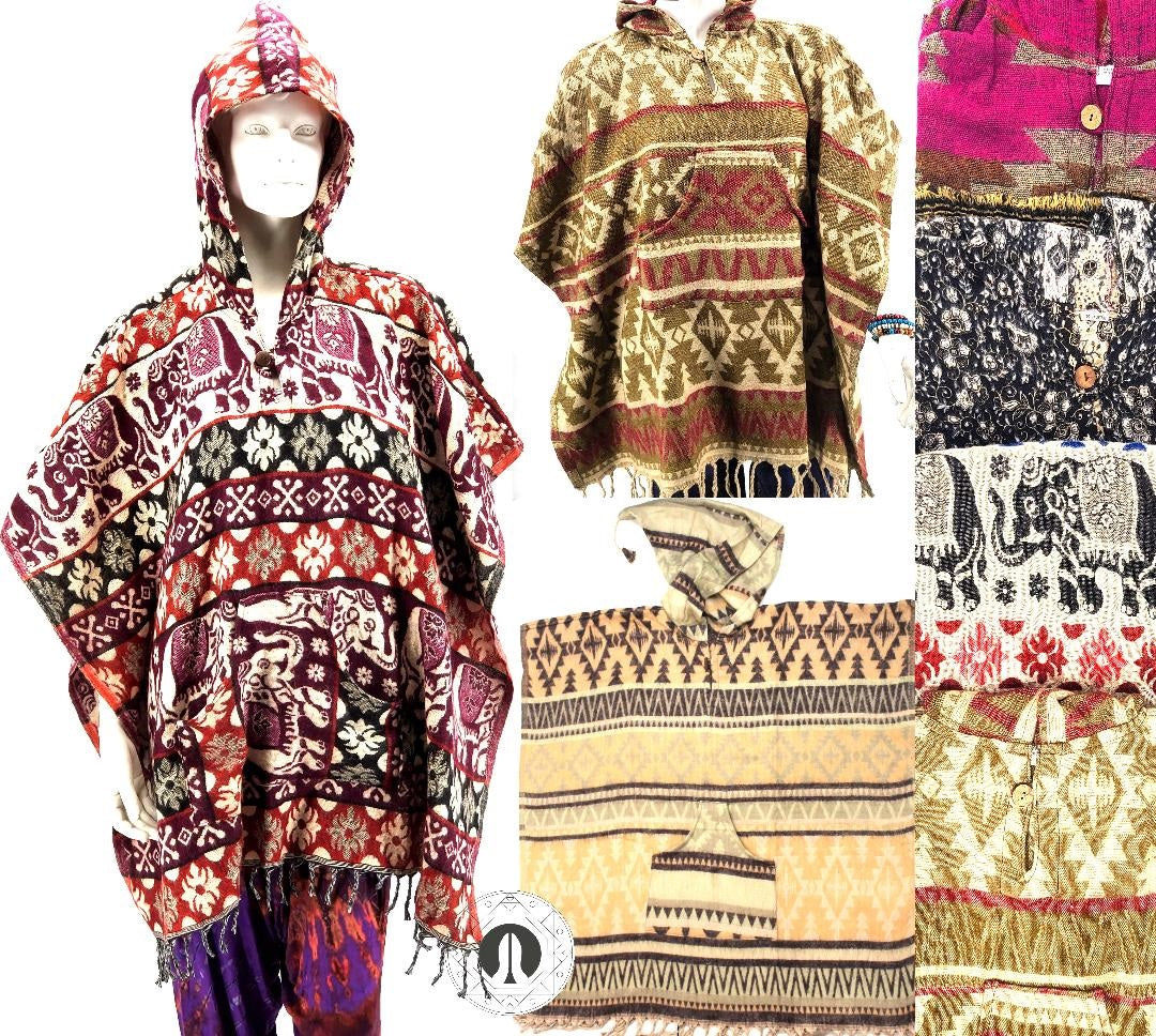 PONCHO AZTEC, ASSORTED