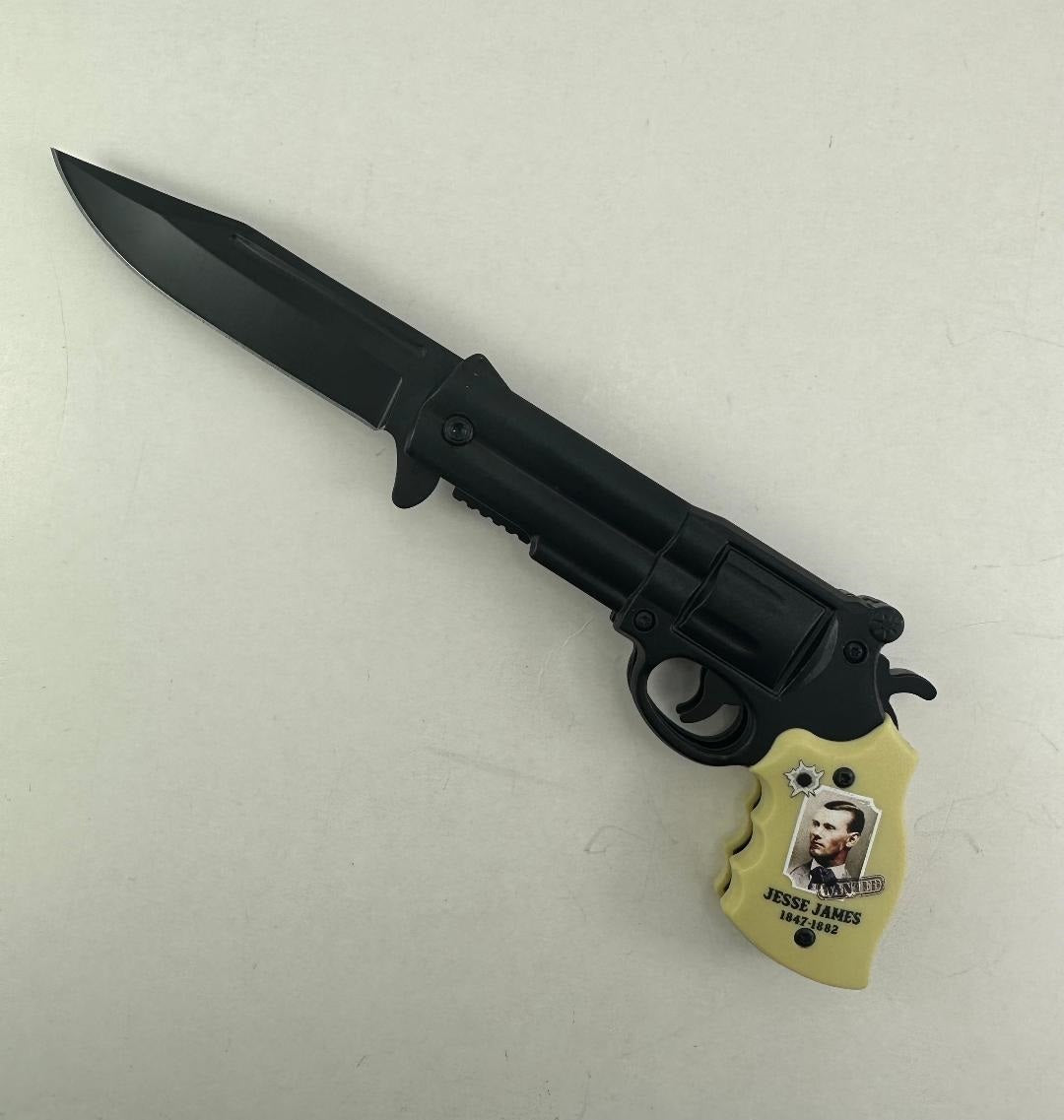 KNIFE - RR201-JJ JESSE JAMES GUN