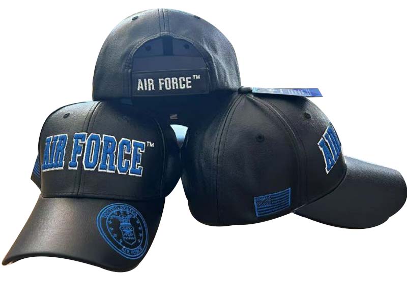 AIR FORCE HAT WITH SEAL ON BILL PU 503AP