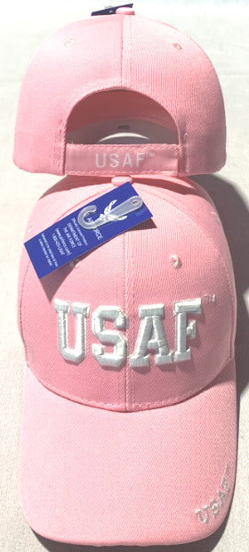 AIR FORCE HAT PINK USAF 603DW