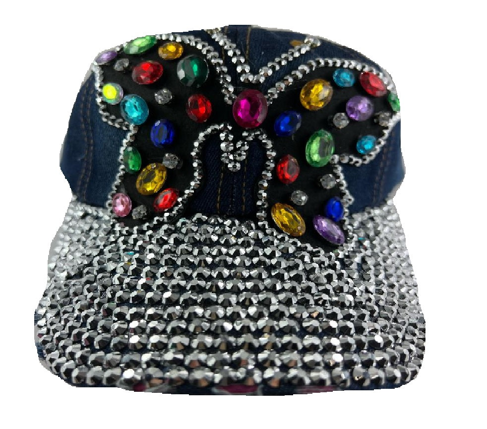 CAP-BUTTERFLY DENIM HT277X297D
