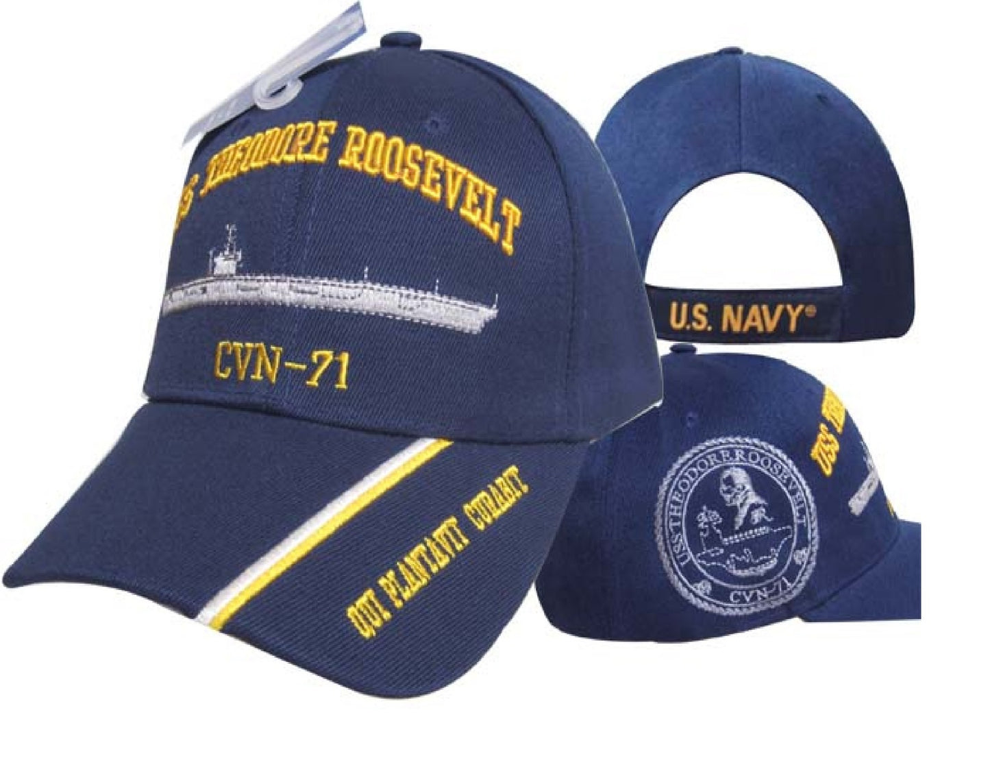 NAVY HAT USS THEODORE ROOSEVELT