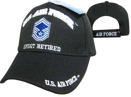 AIR FORCE HAT SMSGT RETIRED