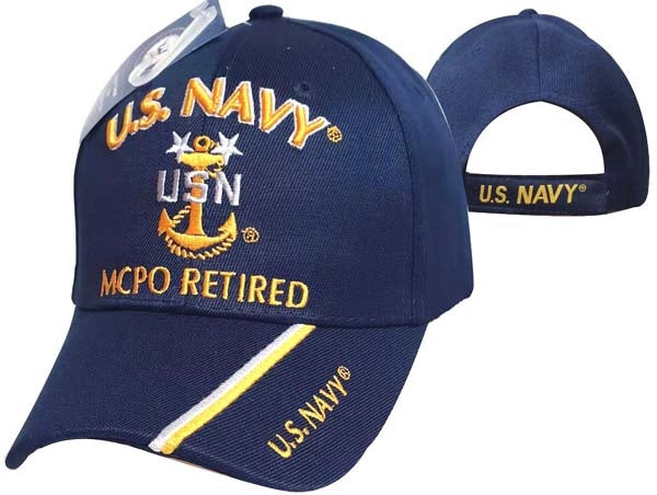 NAVY HAT MCPO RETIRED CAP551C