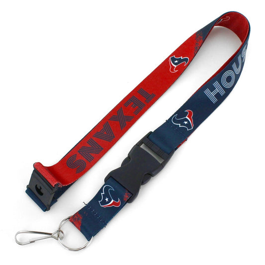HOUSTON TEXANS-LANYARD CROSSFADE