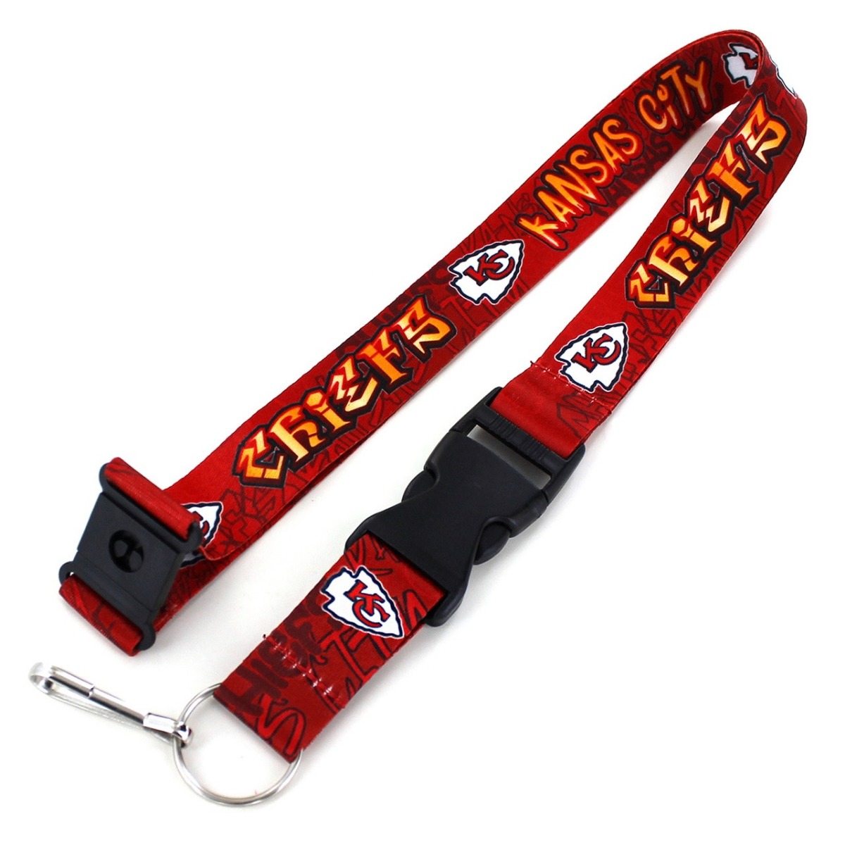 KANSAS CITY CHIEFS-LANYARD GRAFFITI