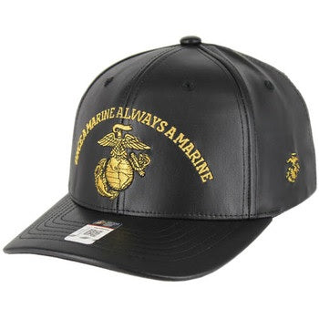 MARINE HAT LOGO PU MR021-01