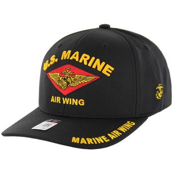 MARINE HAT AIR WING BK MR012-01