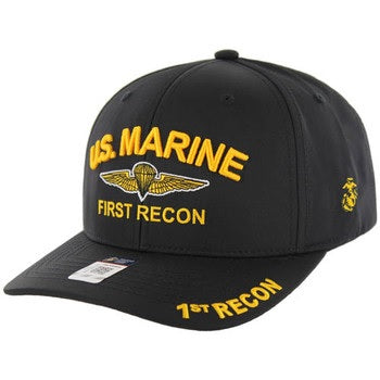 MARINE HAT FIRST RECON BK MR013-01