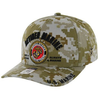 MARINE HAT RETIRED DIGI MR008-03