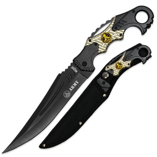 KNIFE RT1492-AR 12IN ARMY HUNT