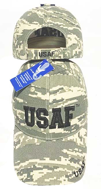 AIR FORCE HAT USAF CAMO 603DC
