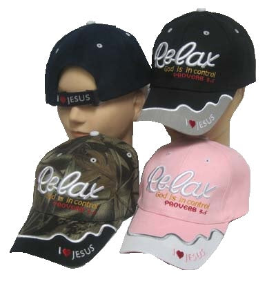 CAP-RELAX GOD IS IN CONTROL 815