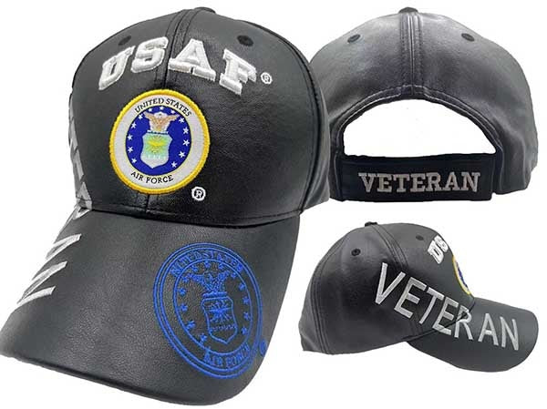 AIR FORCE HAT VET BK PU 511CP