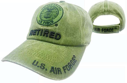 AIR FORCE HAT WASH RET OD 522CG