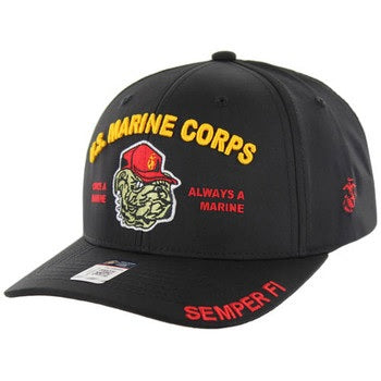 MARINE CAP BULL DOG BK MR010-01