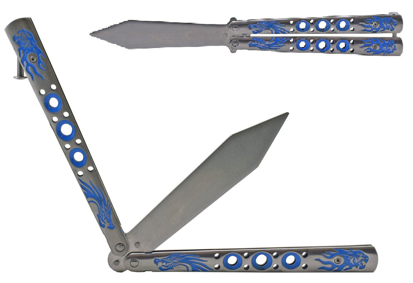 KNIFE KA1189RBL BUTTERFLY TRAINER