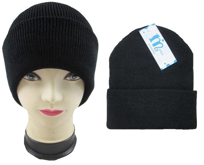 SKI HAT KIDS BK, HT-142- SOLD BY THE DOZEN